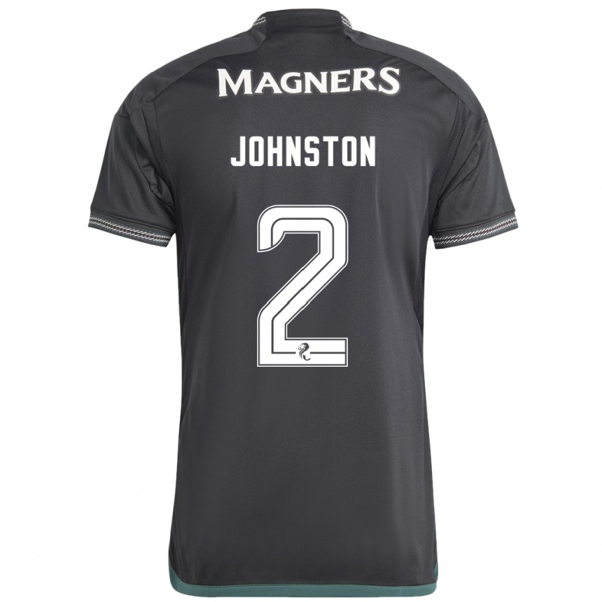 Hombre Fútbol Camiseta Alistair Johnston #2 Negro 2ª Equipación 2023/24