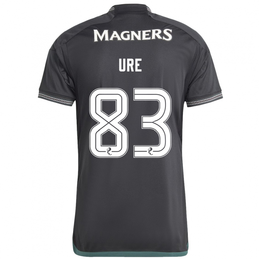 Hombre Fútbol Camiseta Kyle Ure #83 Negro 2ª Equipación 2023/24