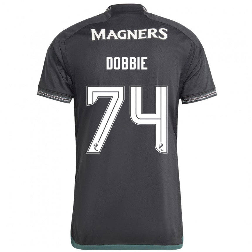 Hombre Fútbol Camiseta Lewis Dobbie #74 Negro 2ª Equipación 2023/24