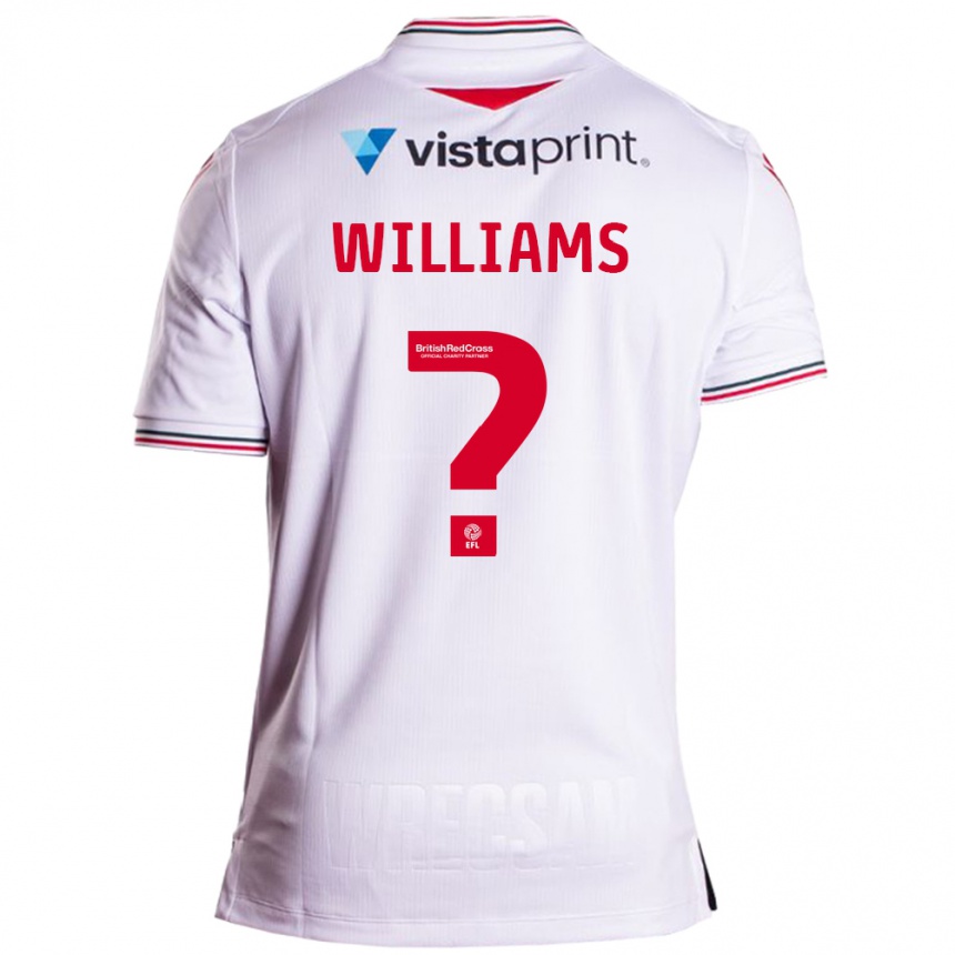 Hombre Fútbol Camiseta Sam Williams #0 Blanco 2ª Equipación 2023/24