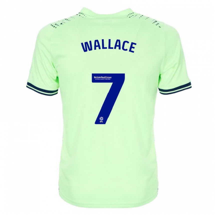 Hombre Fútbol Camiseta Jed Wallace #7 Armada 2ª Equipación 2023/24