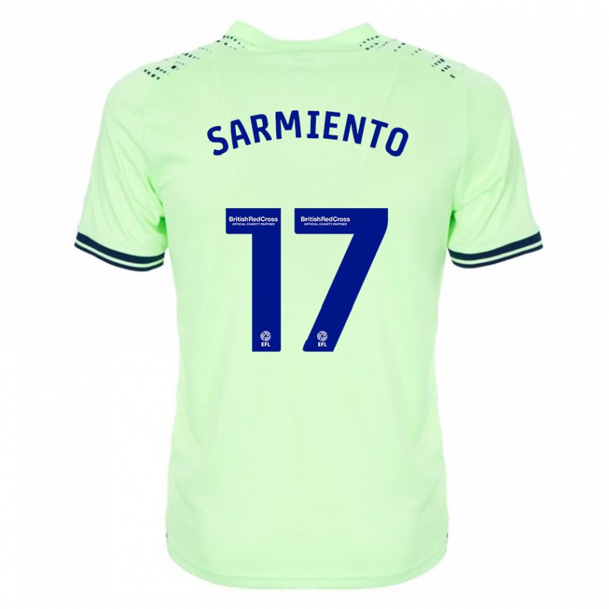 Hombre Fútbol Camiseta Jeremy Sarmiento #17 Armada 2ª Equipación 2023/24