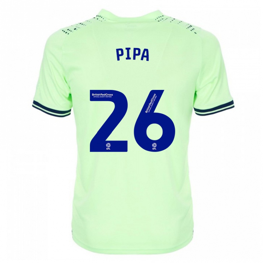 Hombre Fútbol Camiseta Pipa #26 Armada 2ª Equipación 2023/24