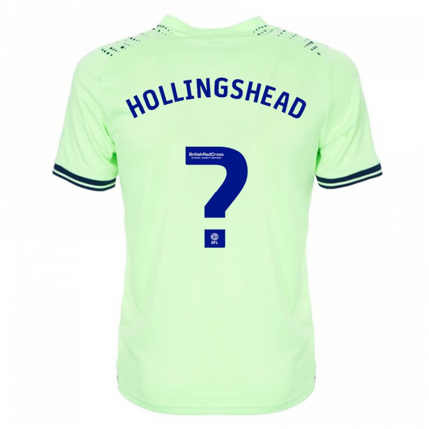 Hombre Fútbol Camiseta Ronnie Hollingshead #0 Armada 2ª Equipación 2023/24