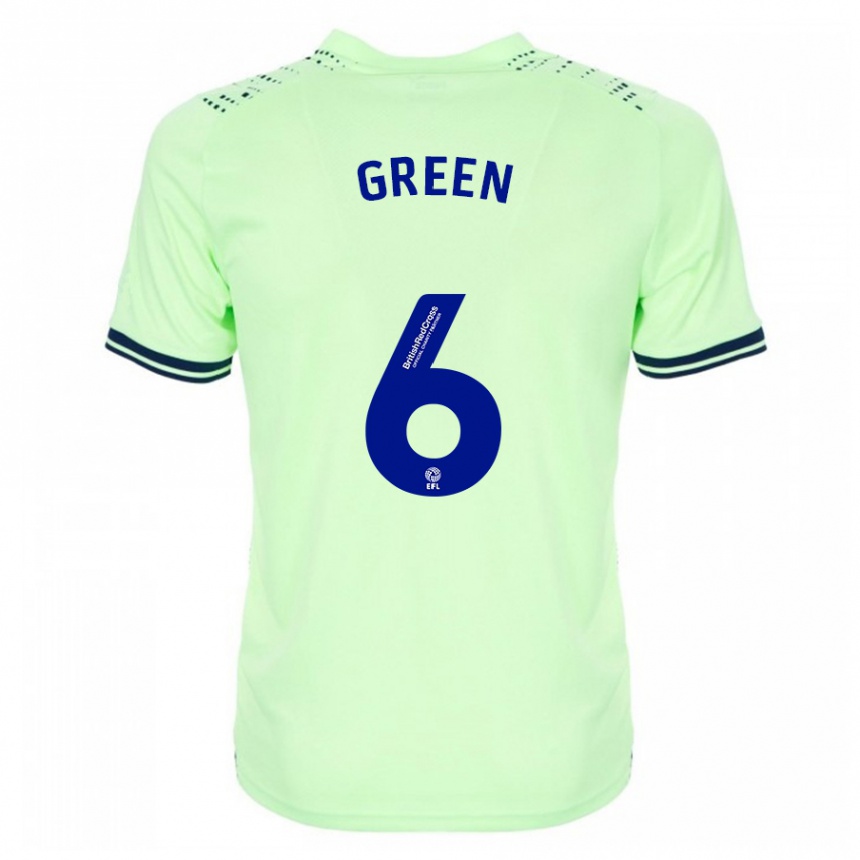 Hombre Fútbol Camiseta Isabel Green #6 Armada 2ª Equipación 2023/24