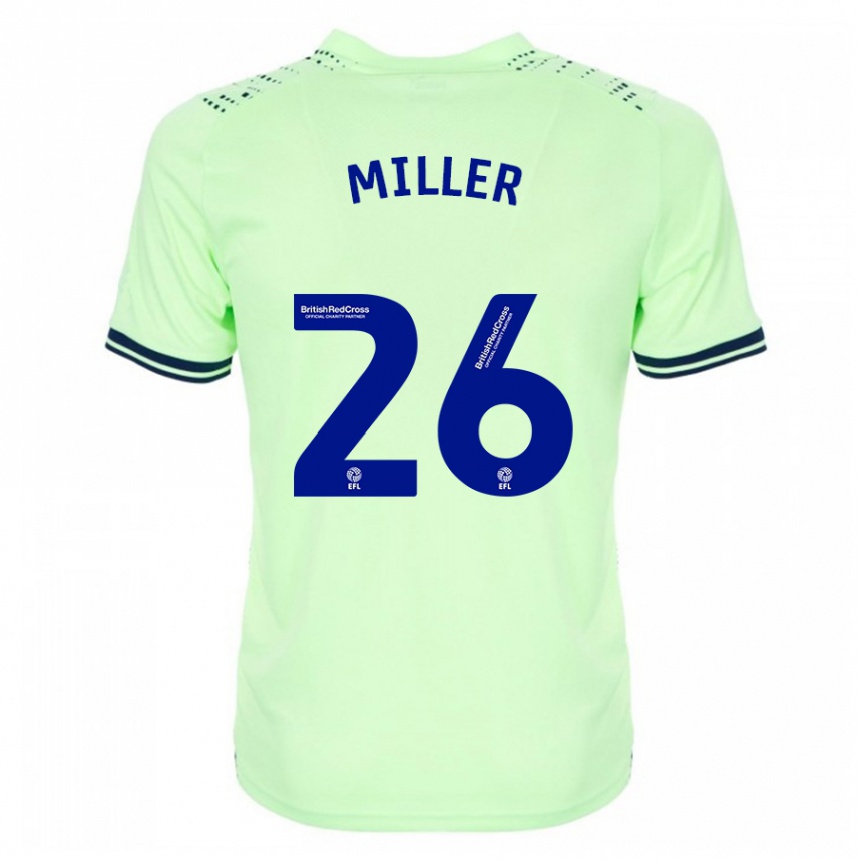 Hombre Fútbol Camiseta Nna Miller #26 Armada 2ª Equipación 2023/24