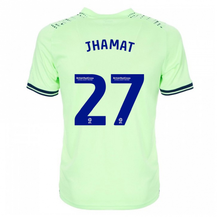 Hombre Fútbol Camiseta Simran Jhamat #27 Armada 2ª Equipación 2023/24