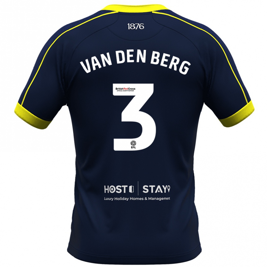 Hombre Fútbol Camiseta Rav Van Den Berg #3 Armada 2ª Equipación 2023/24