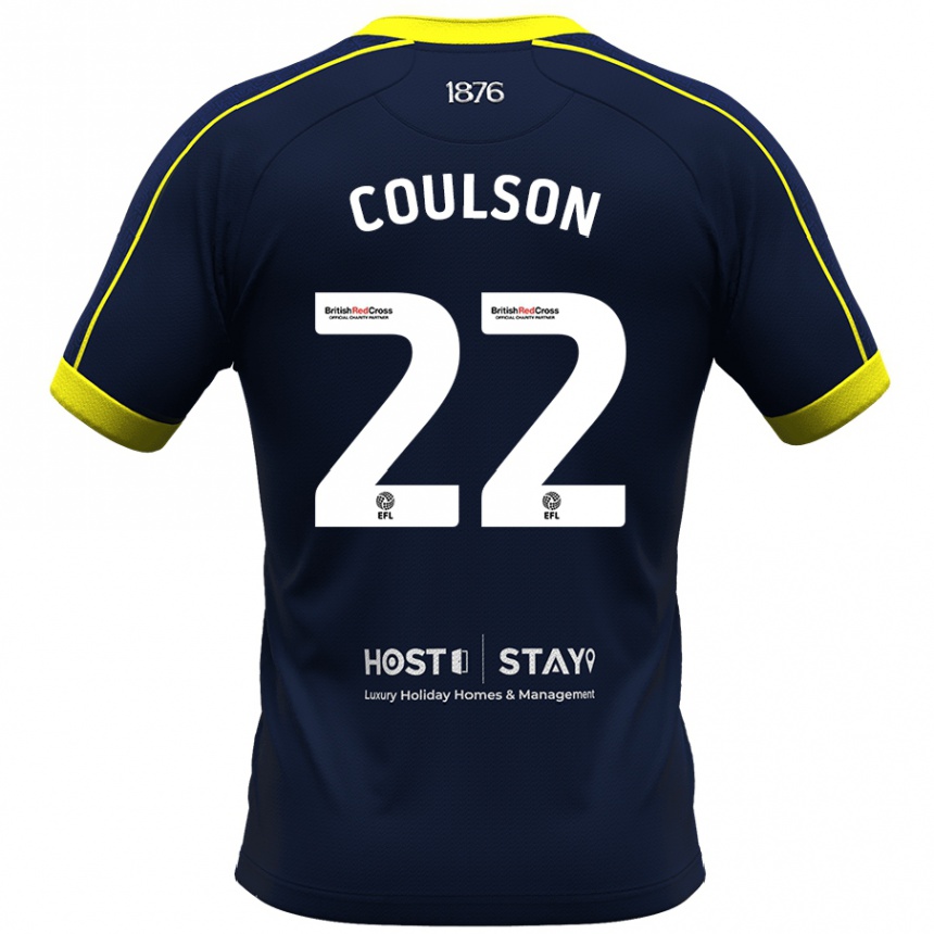 Hombre Fútbol Camiseta Hayden Coulson #22 Armada 2ª Equipación 2023/24