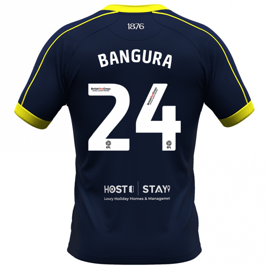Hombre Fútbol Camiseta Alex Bangura #24 Armada 2ª Equipación 2023/24