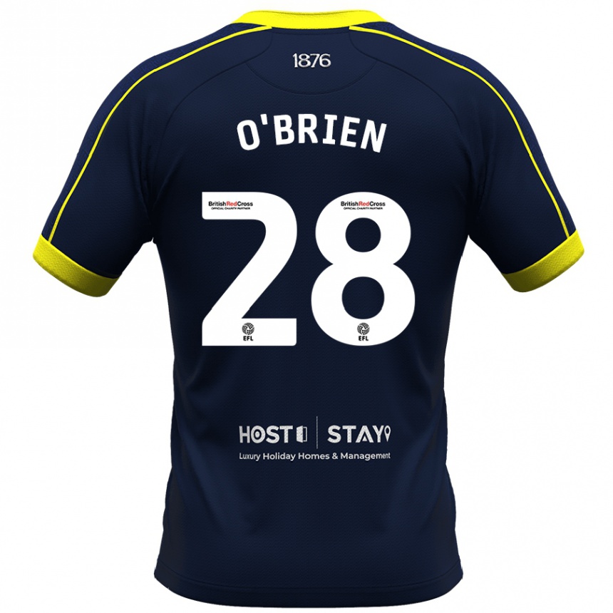 Hombre Fútbol Camiseta Lewis O'brien #28 Armada 2ª Equipación 2023/24