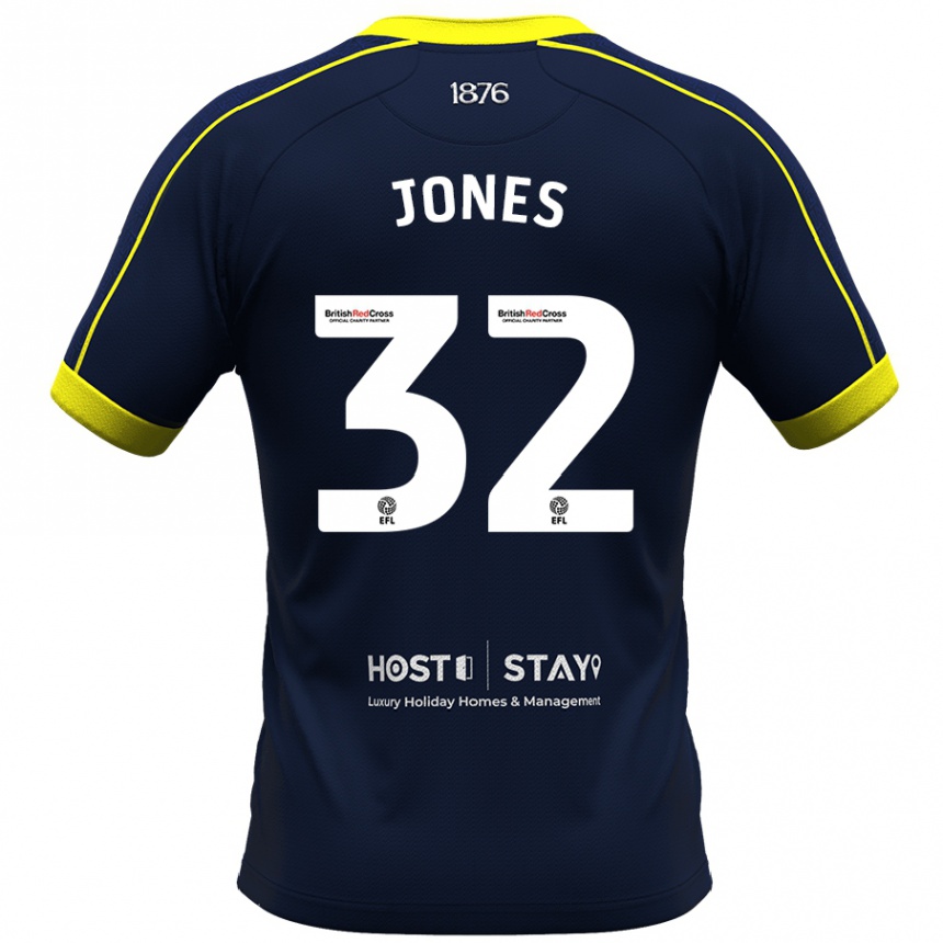 Hombre Fútbol Camiseta Jamie Jones #32 Armada 2ª Equipación 2023/24