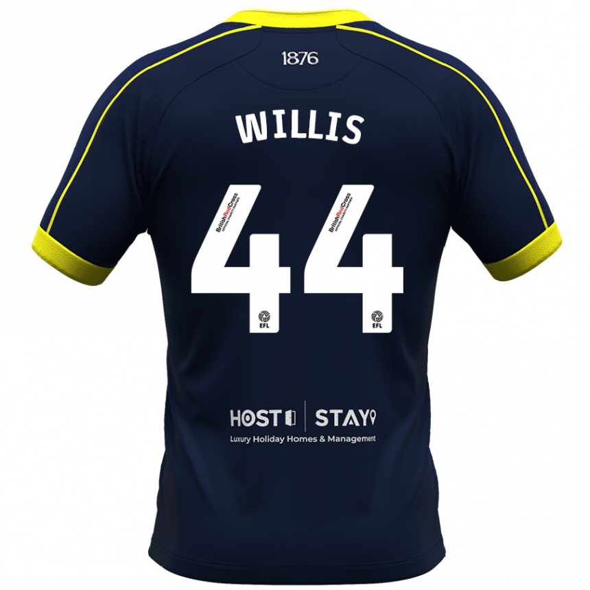 Hombre Fútbol Camiseta Pharrell Willis #44 Armada 2ª Equipación 2023/24