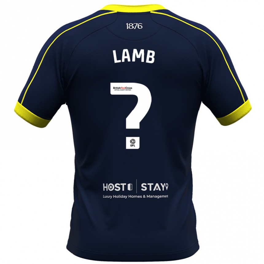 Hombre Fútbol Camiseta Oliver Lamb #0 Armada 2ª Equipación 2023/24