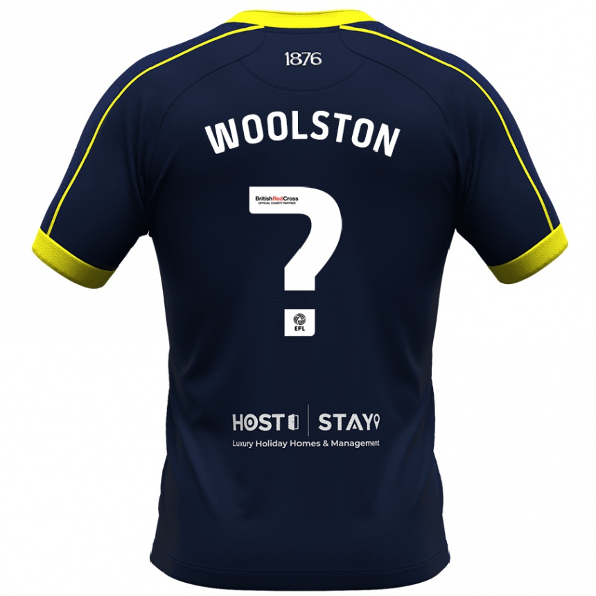Hombre Fútbol Camiseta Luke Woolston #0 Armada 2ª Equipación 2023/24