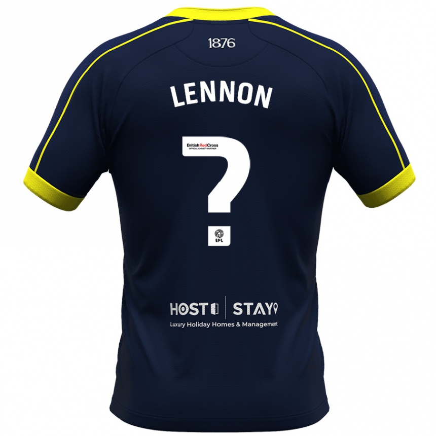 Hombre Fútbol Camiseta Charlie Lennon #0 Armada 2ª Equipación 2023/24