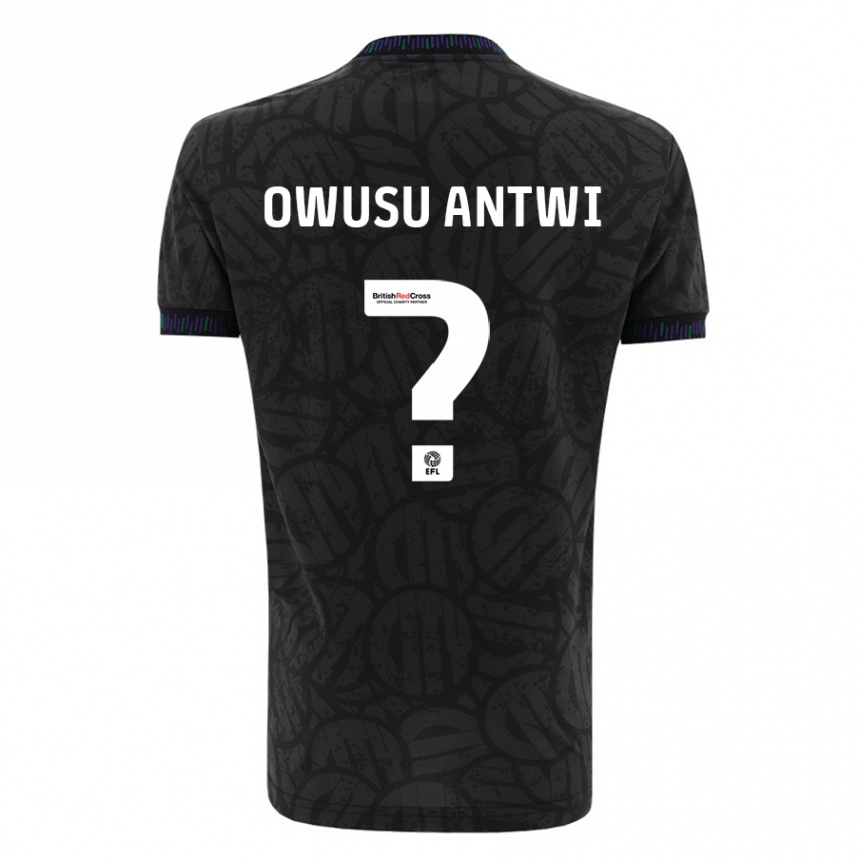 Hombre Fútbol Camiseta Filbert Owusu-Antwi #0 Negro 2ª Equipación 2023/24