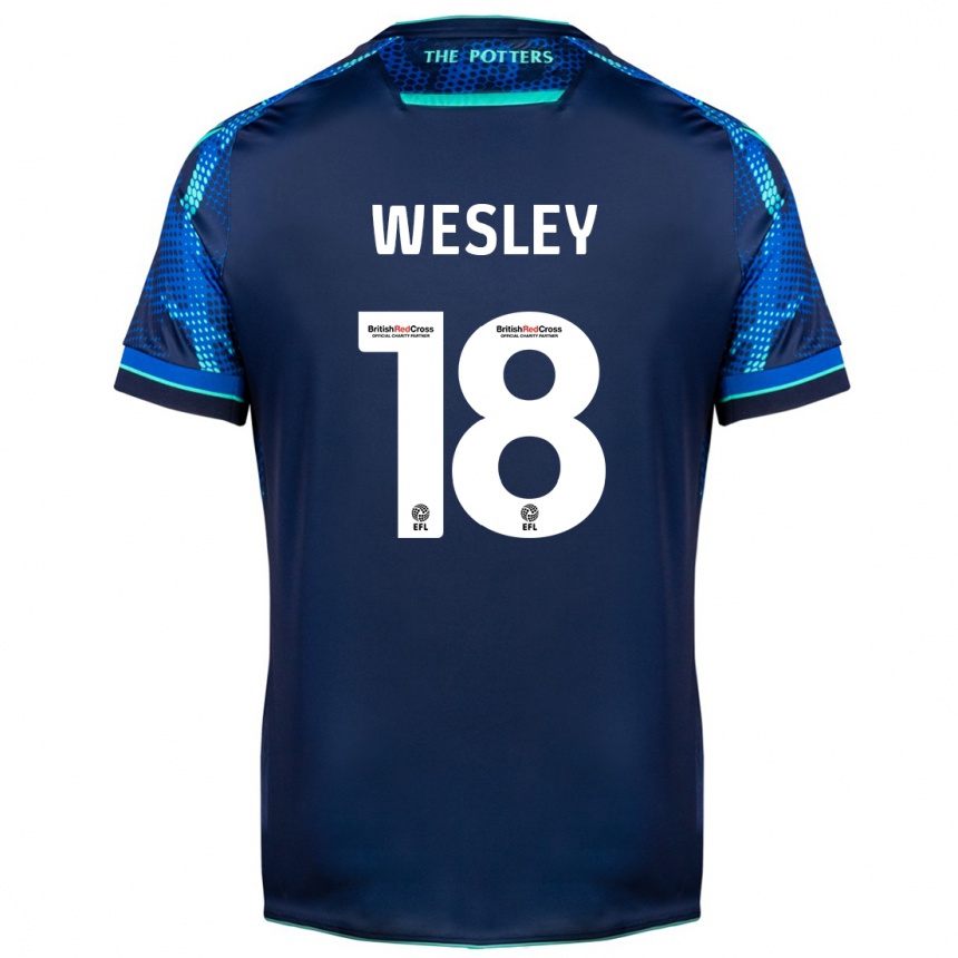 Hombre Fútbol Camiseta Wesley Moraes #18 Armada 2ª Equipación 2023/24