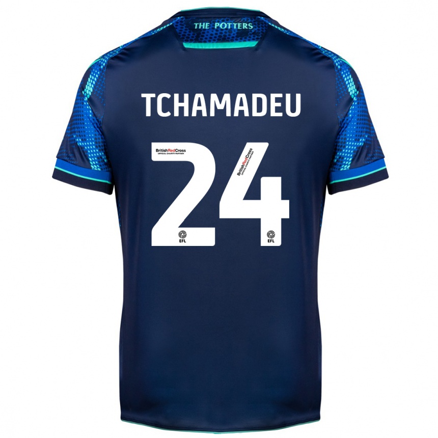 Hombre Fútbol Camiseta Junior Tchamadeu #24 Armada 2ª Equipación 2023/24