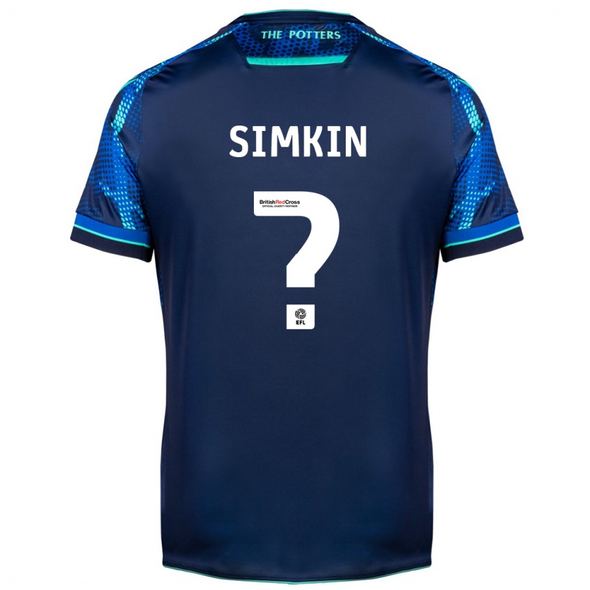 Hombre Fútbol Camiseta Tommy Simkin #0 Armada 2ª Equipación 2023/24