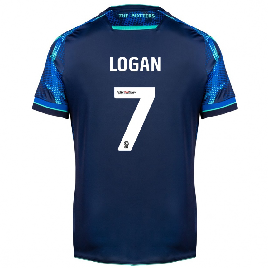 Hombre Fútbol Camiseta Heidi Logan #7 Armada 2ª Equipación 2023/24