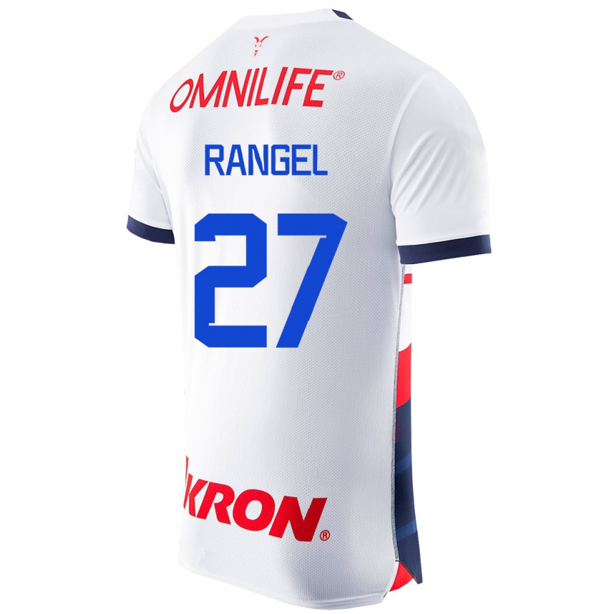 Hombre Fútbol Camiseta José Rangel #27 Blanco 2ª Equipación 2023/24