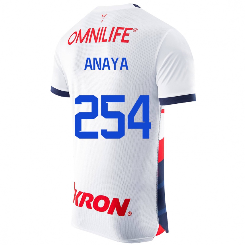 Hombre Fútbol Camiseta Mario Anaya #254 Blanco 2ª Equipación 2023/24
