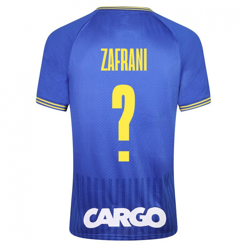 Hombre Fútbol Camiseta Itay Zafrani #0 Azul 2ª Equipación 2023/24