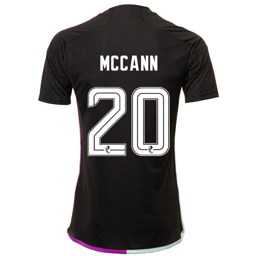 Hombre Fútbol Camiseta Annalisa Mccann #20 Negro 2ª Equipación 2023/24