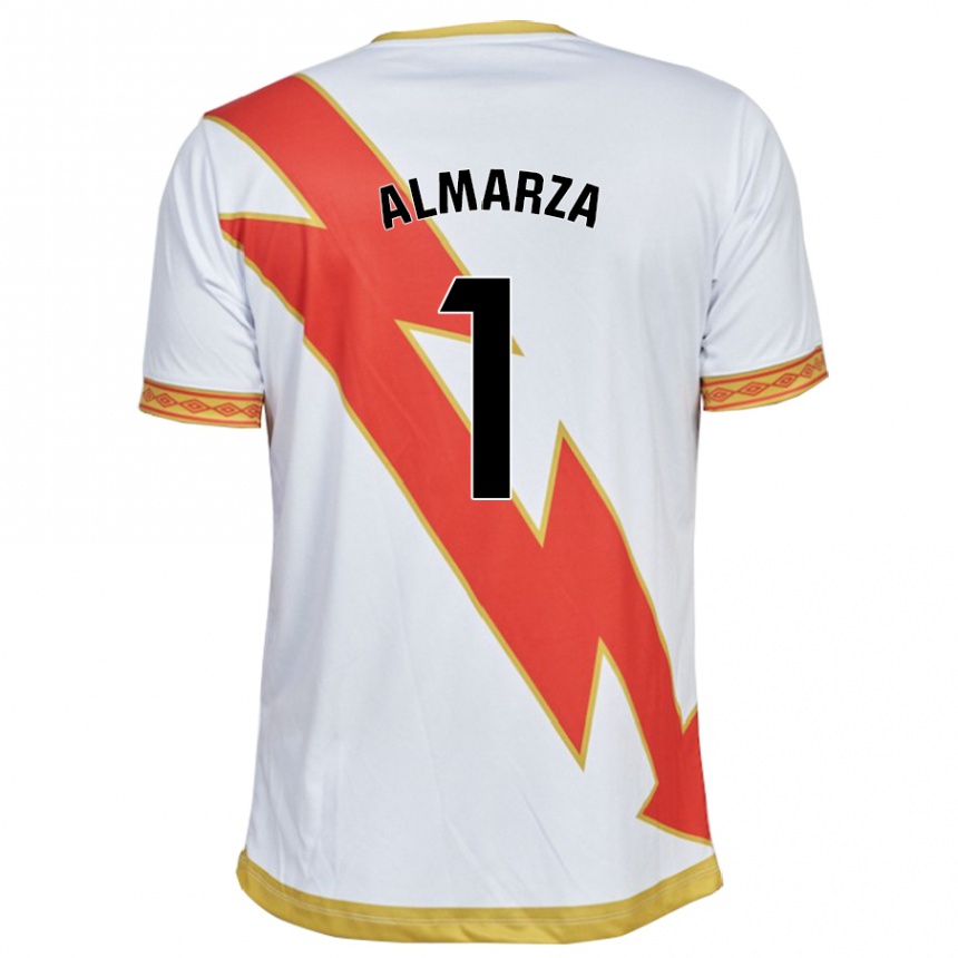 Mujer Fútbol Camiseta Ana Almarza Garrido #1 Blanco 1ª Equipación 2023/24
