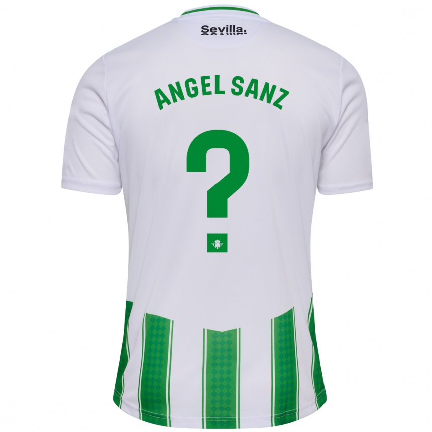 Mujer Fútbol Camiseta Miguel Ángel Sanz #0 Blanco 1ª Equipación 2023/24