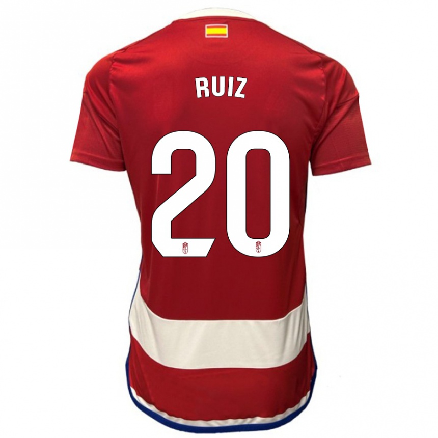 Mujer Fútbol Camiseta Sergio Ruiz #20 Rojo 1ª Equipación 2023/24