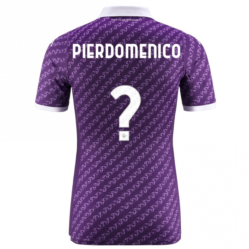 Mujer Fútbol Camiseta Jacopo Di Pierdomenico #0 Violeta 1ª Equipación 2023/24