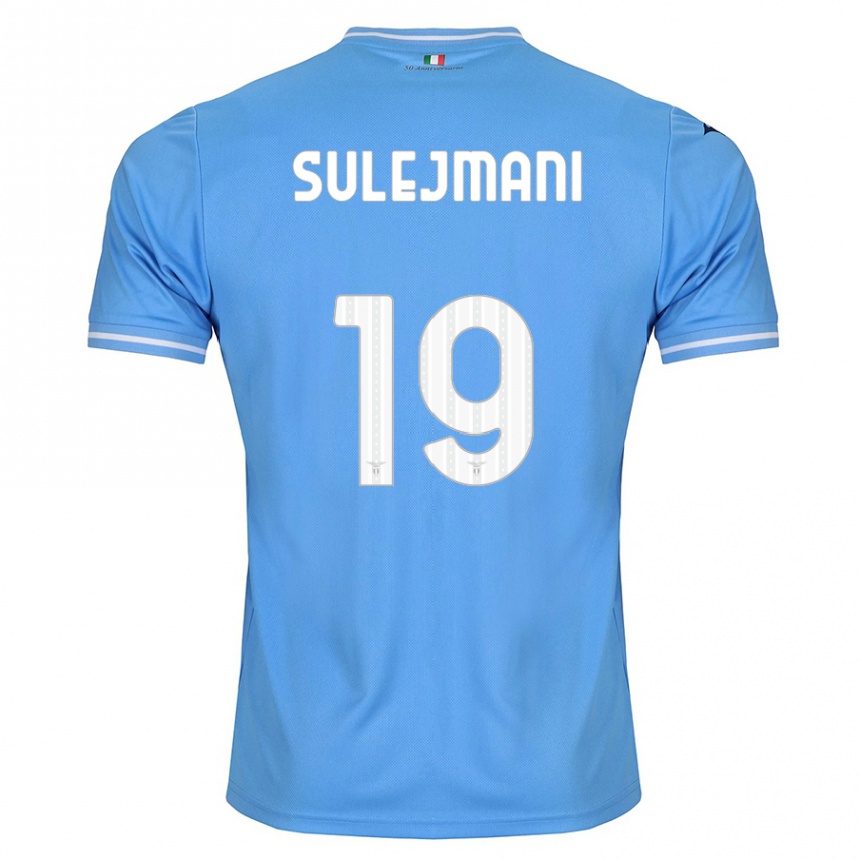 Mujer Fútbol Camiseta Flavio Sulejmani #19 Azul 1ª Equipación 2023/24