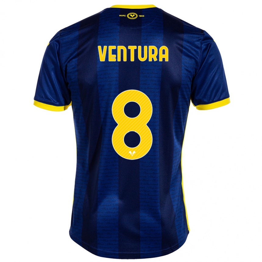 Mujer Fútbol Camiseta Ciro Ventura #8 Armada 1ª Equipación 2023/24