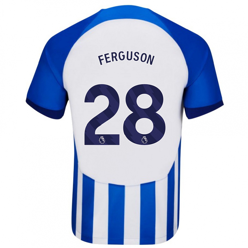 Mujer Fútbol Camiseta Evan Ferguson #28 Azul 1ª Equipación 2023/24