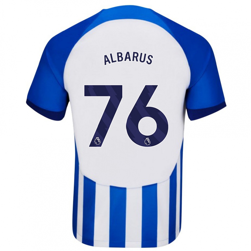 Mujer Fútbol Camiseta Zane Albarus #76 Azul 1ª Equipación 2023/24