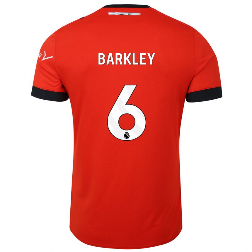 Mujer Fútbol Camiseta Ross Barkley #6 Rojo 1ª Equipación 2023/24
