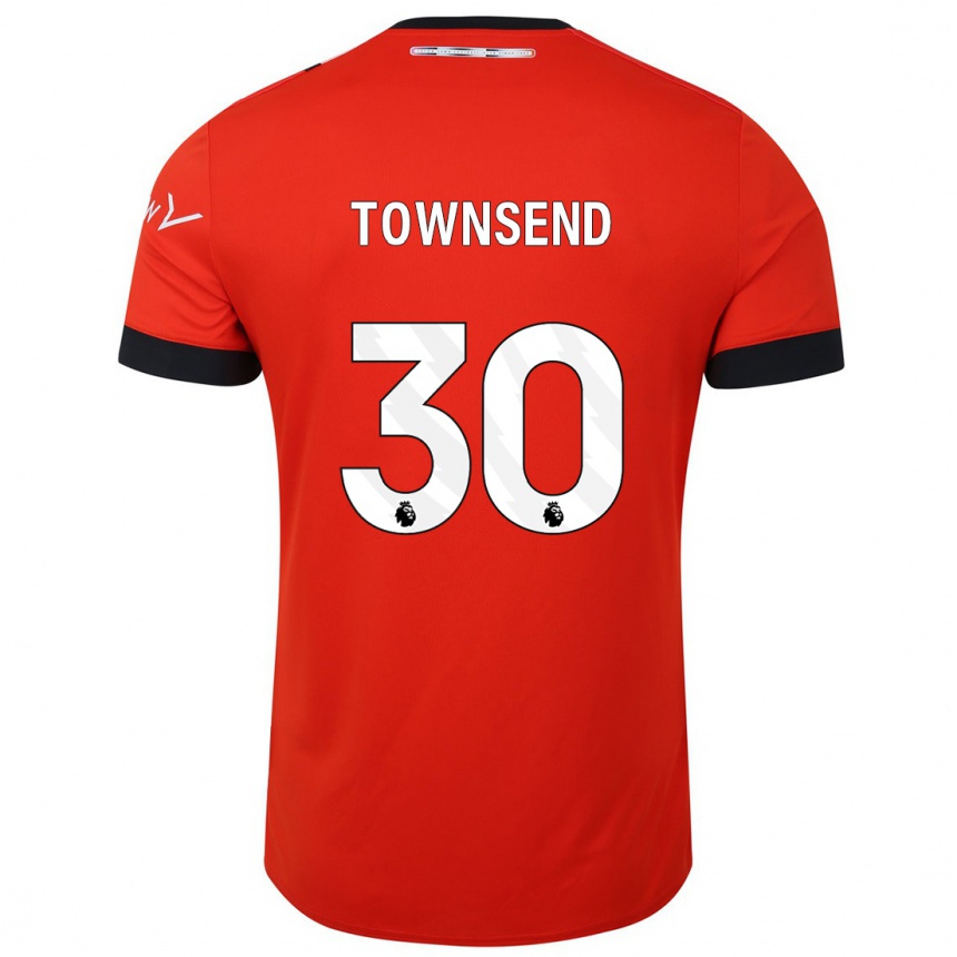 Mujer Fútbol Camiseta Andros Townsend #30 Rojo 1ª Equipación 2023/24