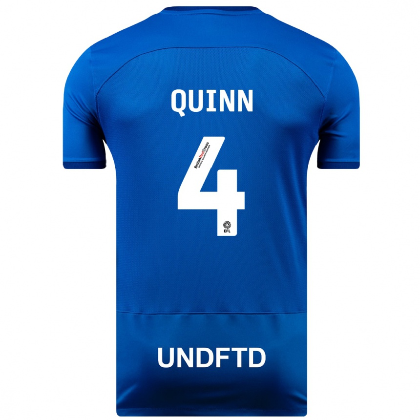 Mujer Fútbol Camiseta Louise Catherine Quinn #4 Azul 1ª Equipación 2023/24