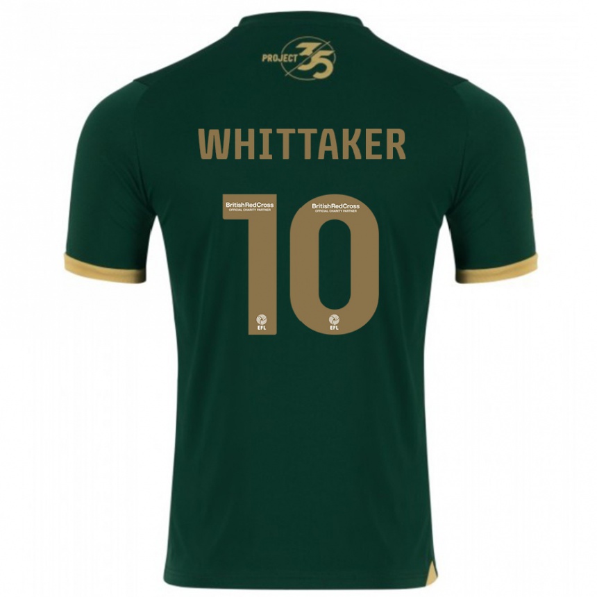 Mujer Fútbol Camiseta Morgan Whittaker #10 Verde 1ª Equipación 2023/24