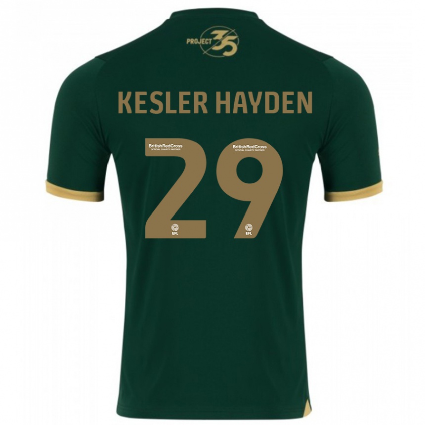 Mujer Fútbol Camiseta Kaine Kesler Hayden #29 Verde 1ª Equipación 2023/24