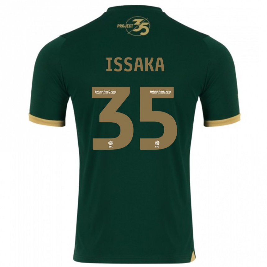 Mujer Fútbol Camiseta Freddie Issaka #35 Verde 1ª Equipación 2023/24