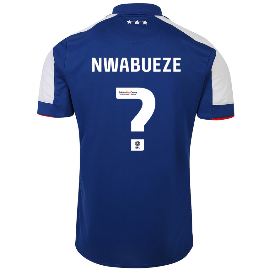 Mujer Fútbol Camiseta Jesse Nwabueze #0 Azul 1ª Equipación 2023/24