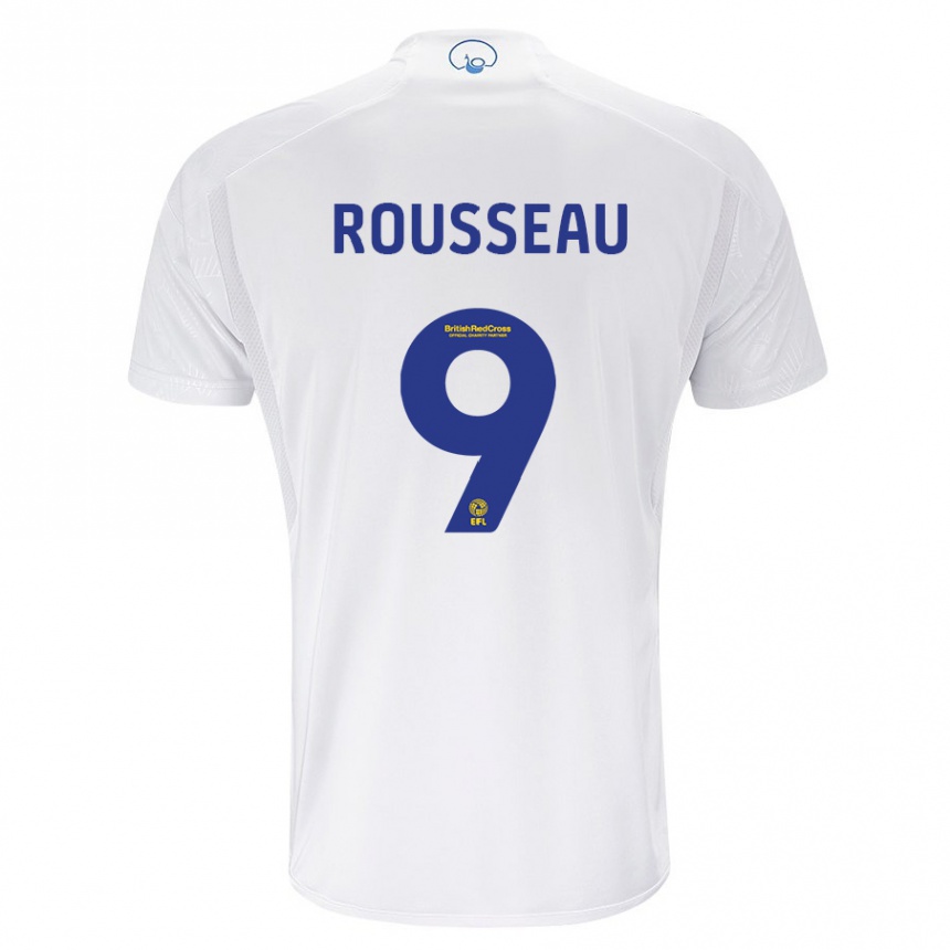 Mujer Fútbol Camiseta Jess Rousseau #9 Blanco 1ª Equipación 2023/24