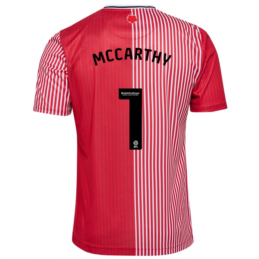 Mujer Fútbol Camiseta Alex Mccarthy #1 Rojo 1ª Equipación 2023/24