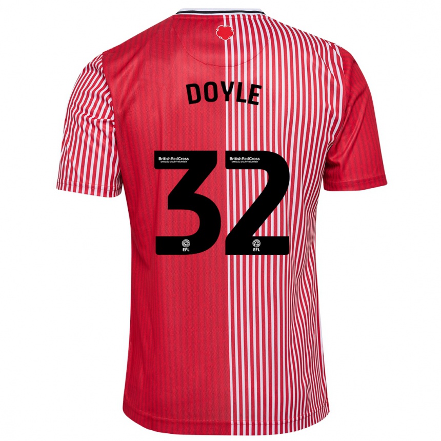 Mujer Fútbol Camiseta Kamari Doyle #32 Rojo 1ª Equipación 2023/24