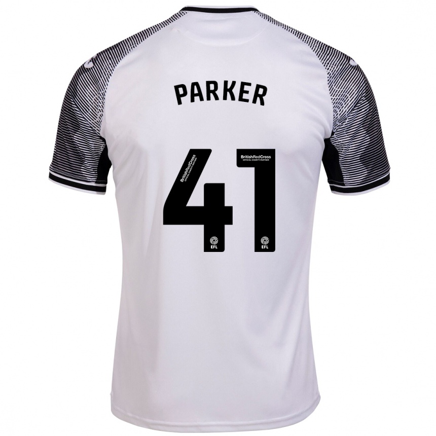 Mujer Fútbol Camiseta Sam Parker #41 Blanco 1ª Equipación 2023/24