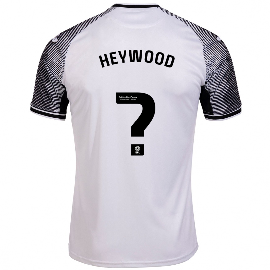 Mujer Fútbol Camiseta Carter Heywood #0 Blanco 1ª Equipación 2023/24