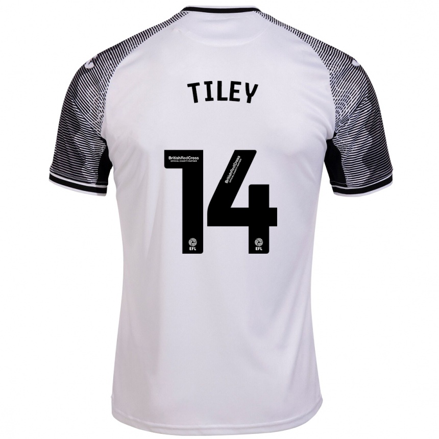 Mujer Fútbol Camiseta Chloe Tiley #14 Blanco 1ª Equipación 2023/24